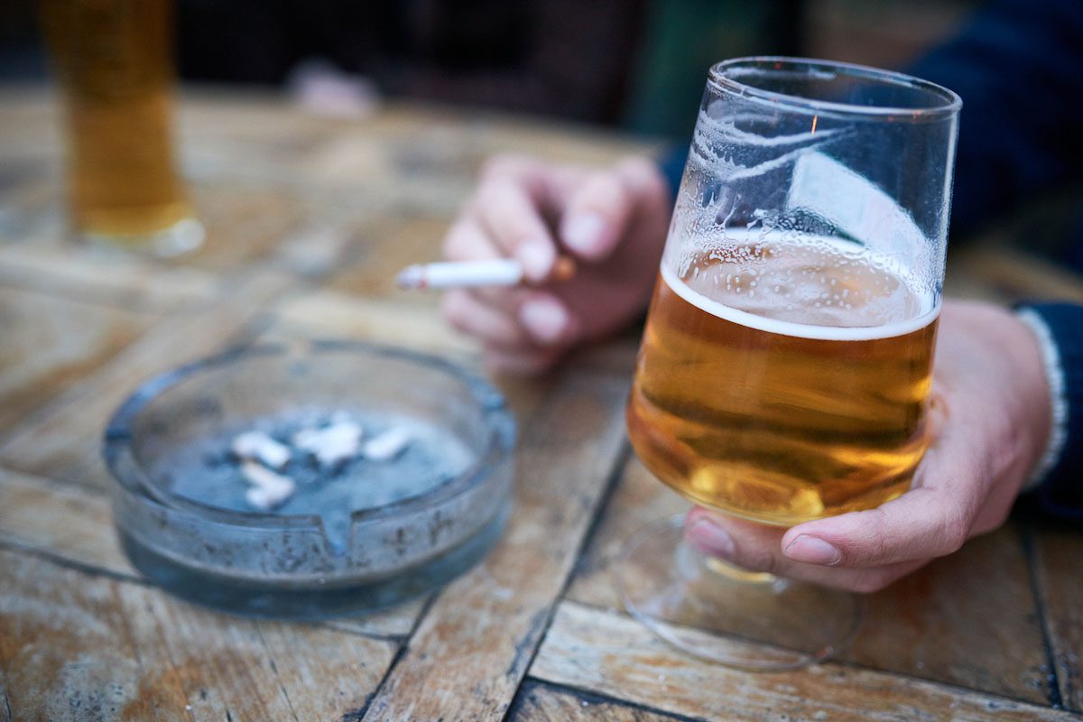 Drinking and Smoking in Patients With Chronic Conditions